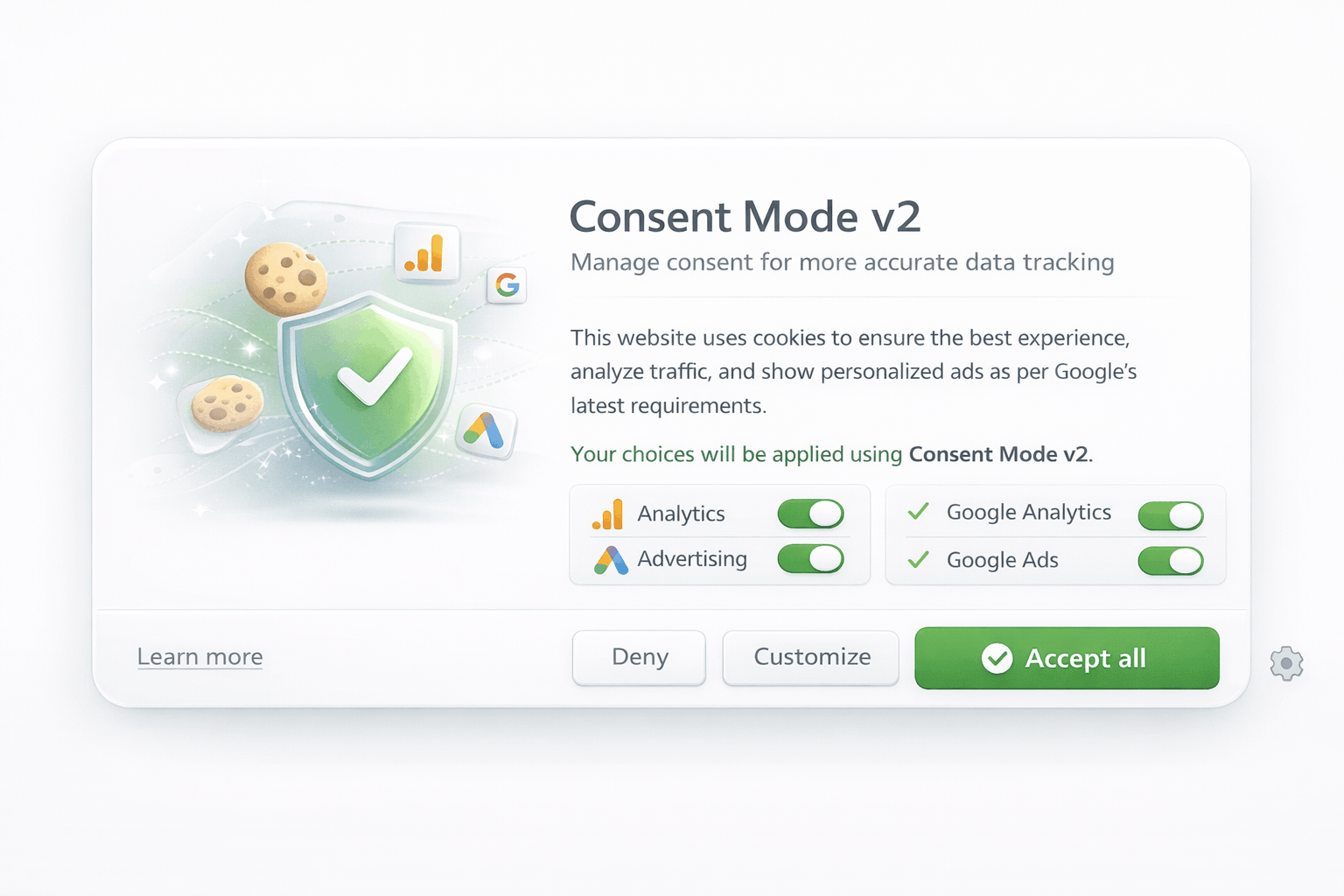 Consent Mode v2 illustration